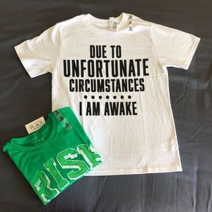 NWT. Bundle of THE CHILDREN’S PLACE Graphic Tee’s